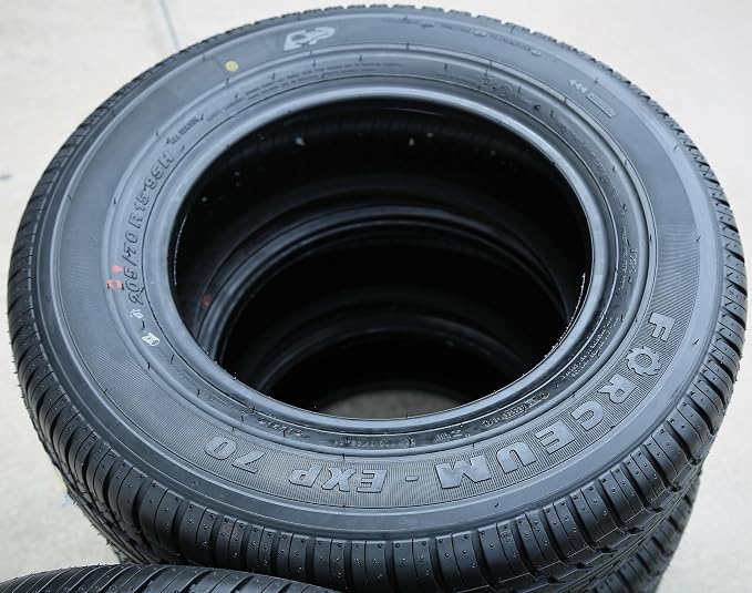 EXP 70 All-Season Passenger Car Touring Radial Tire-205/70R15 205/70/15 205/70-15 95H Load Range SL 4-Ply BSW Black Side Wall UTQG 320AAA