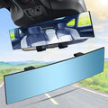 Interior Rearview Mirrors, Universal Panoramic Car Rear View Mirror Accessories, Wide Angle Reduce Blind Spot Effectively for Car, Jeep, Truck, Motorcycle, Tractor, ARB, ATV, SUV, RV, Blue