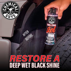 Tire And Trim Gel For Plastic And Rubber, Restores Faded Tires, Trim, And Bumpers, Enhances Shine And Protection, Safe For Cars, Trucks, SUVs, Motorcycles, RVs & More, 16 Fl Oz