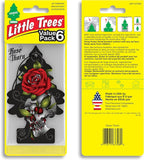 Car Air Freshener | Hanging Tree Provides Long Lasting Scent for Auto and Home | 24 Air Fresheners |Rose Thorn