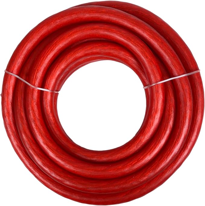 Complete 4 Channels 2000W Gravity 4 Gauge Amplifier Installation Wiring Kit Amp Pk1 4 Ga Red - for Installer and DIY Hobbyist - Perfect for Car/Truck/Motorcycle/Rv/ATV