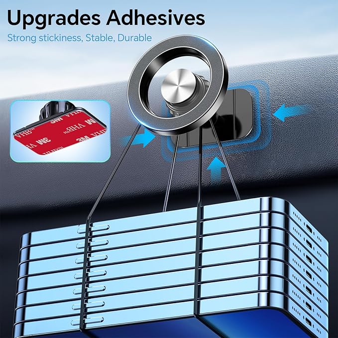 for Magsafe Car Mount【Strong Magnets】Magnetic Phone Holder for Car Phone Holder Mount Dash Mounted Holders Phone Holders for Your Car Accessories for Women Men for iPhone 17 Pro Max 16 15 14