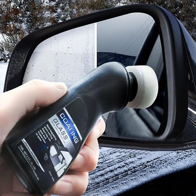 Car Glass Anti-Fog Agent - 90ml Auto Windshield Waterproof Defogging Agent, Highly Efficient Car Care Tool for RV, Small Cars, Sedan, Truck, SUV, Fog-Resistant Windshield for Clear Driving