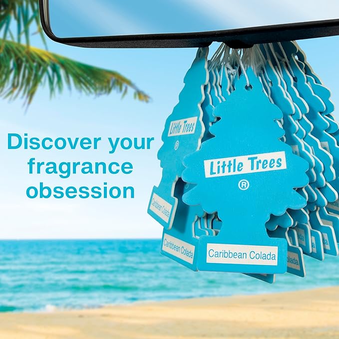 Car Air Freshener | Hanging Tree Provides Long Lasting Scent for Auto and Home | 24 Air Fresheners |Cotton Candy
