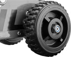 Powerbuilt 1.5 Ton Big Wheel Off Road Jack, Vehicle Lift for Trucks, SUVs, ATVs Offroad Vehicles, Oversized Wheels for Rugged Terrain, 3000 LB Capacity, Grey 620627ECE