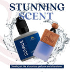 Solvère Gift Set with Refill Bottle | Automotive Air Fresheners with Solvère Fragrance | Strong Car Perfume | Odor Eliminating Car Air Fresheners by