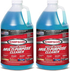 Cleaning 88281 Cleaner, Concentrated Soap Solution for Pressure Washers and Spray Bottles, Use on Concrete, Vinyl Siding, Appliances, Windows, Cars, Fences, Decks, Blue, 1 Gallon (Pack of 2)