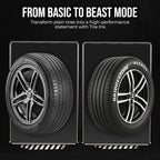 White Tire Paint Pen - Waterproof Permanent Paint pens for Car Wheels Lettering | Car Wash Safe and Durable | Made in Japan (Pack of 1)