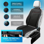 16 Fans 3 in 1 Cooling Massage Seat Covers for Cars,Cooling Comfortable Seat Cover, Universal Seat Cushion for Four Seasonsr&Massage (Black-3)