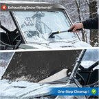 800D UTV Windshield Snow Cover Compatible with Can-Am Defender 2016-2025 and Polaris Ranger XP 1000 2017-2025 (Not RZR), Waterproof Transport Windshield Protector UTV Frost Sunshade Cover
