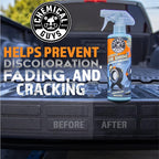 Tire Kicker Sprayable Extra Glossy Tire Shine Spray, Dry-to-Touch Dressing - Restores Wet Look to Rubber, Vinyl, and Plastic, Safe for Cars, Trucks, Motorcycles, RVs, and More - 128 oz