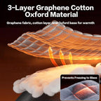 Windshield Snow Cover for Winter - Custom Fit Graphene Car Windshield Cover Outside for Ice, Snow & Hail Protection | Frost Guard with Storage Bag for SUV and Sedan (Medium+)