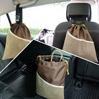 2PCS Hanging Car Garbage Can - Waterproof Leakproof Trash Bag | Car Trash Can with Durable Leakproof Lining, Keeps Vehicle Clean and Neat