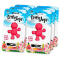 Little Joya 96034-6PK Springtime Car Air Freshener Vent Clip Provides Long-Lasting Freshness in a Compact Design, Fights Odors for up to 45 Days, Cute Car Odor Eliminator, Non-Toxic, Pack of 6