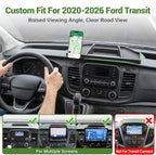 Magnetic Phone Mount Holder for 2020-2026 Ford Transit 150 250 350 Magnet Dash Cell Phone Cradles Adjustable Phone Stand Accessories for 2020+ Transit 150-350(Not for Transit Connect)