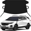 Car Snow Cover Compatible for Chevrolet Equinox | Windshield Cover for Ice and Snow with S-Hook Straps | Heavy-Duty 600D Oxford Winter Car Cover, Waterproof & Anti-Slip
