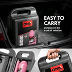 4 Ton / 8000 lbs Lifting Automotive Welded Hydraulic Bottle Jack for Car SUV Pickup, Auto Repair, with Manual Handle & Carrying Storage Case, Pink