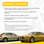 SWRCR-59 Install an Aftermarket Radio in Select 2004-2013 Chrysler, Dodge & Jeep Vehicles and Retain Steering Wheel Controls