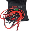 Smart 16 Foot 6 Gauge Heavy-Duty Jumper Cables with Integrated Built-In Voltage Meter & 365 Days of Roadside Assistance