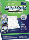 Concrobium Moisture Grabbers Pouch, 27.6 oz, Moisture Absorber for Closets, Basements and Bathrooms, Helps Reduce Dampness and Musty Odors, Compact Moisture Control Design