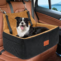 Dog Car Seat for Large Medium Dogs,Washable Pet Car Seat Under 55 lbs or 2 Small Dogs,Dog Booster Seat with Thick Cushion,2 Safety Leashes Travel Car Dog Bed