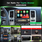 4+64GB Android 15 Car Radio for Toyota 4runner 2002-2009 Wireless Carplay Android Auto, 9" in-Cell Touch Screen Car Stereo with WiFi GPS BT Backup Camera