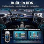 [4Core+64GB] Car Radio Stereo for Jeep Compass Patriot 2010-2016: Upgrade 5G WiFi 10.4" 1280 * 800 Touchscreen Head Unit Wireless Carplay Android Auto Bluetooth GPS FM SWC Backup Camera