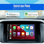 J3CA7W 7" Wireless Apple CarPlay Android Auto Double DIN Car Stereo | Wired or wireless Certified Apple CarPlay and Android Auto, 7-inch touchscreen, Bluetooth, backup camera input, USB