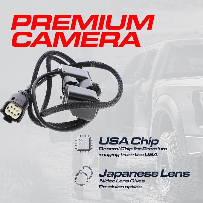 Replacement for Chevrolet Silverado (2014-2015), Colorado (2017-2021) / GMC Sierra (2014-2016), Canyon (2015-2022) Backup Camera OE Part # 23306741, 22803702