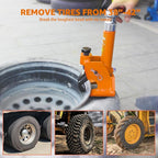 BESTOOL Manual Tire Bead Breaker with Rubber Pad, Tire Change Tool for Aluminum Alloy Hubs, ATV Tire Operation, Tractors, Trucks, Cars, Heavy Duty Tires Car Repair