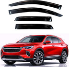 KPY Rain Guards Fit for 2021-2023 Buick Envision, Out-Channel Window Visors Vent Wind Deflectors 4PC, Car Accessories for 21-23 Envision