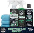 Keep Your Car New Kit, Ideal for Cleaning and Detailing. Includes New Car Scented VRP, Total Interior, Air Freshener, and 3 Detailing Towels - 6 Piece Kit