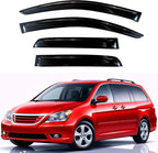 KPY Rain Guards Fit for 2005-2010 Honda Odyssey, Out-Channel Window Visors Vent Wind Deflectors 4PC, Car Accessories for 05-10 Odyssey