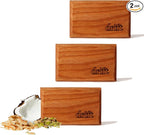 Drift Car Air Freshener - The Original Wood Air Freshener - Car Odor Eliminator - Long Lasting Scent - Metal Clip - Clean Ingredients - Coconut & Pistachio Scent 3 Pack Refill - NO CLIP INCLUDED