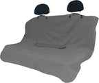 Waterproof Car Seat Cover for Front Seats, Protector for Cars SUVs Trucks, Sweat Towel Seat Covers Bucket for Gym,Workout,Beach,Hiking,Running(Grey,Rear Bench Seat Towel)