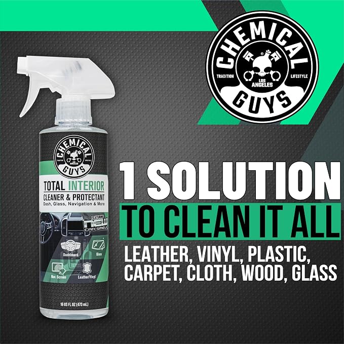 Keep Your Car New Kit, Ideal for Cleaning and Detailing. Includes New Car Scented VRP, Total Interior, Air Freshener, and 3 Detailing Towels - 6 Piece Kit