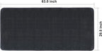 Microfiber Towels for Cars, 63" x 29.5" Car Drying Towel, Dark Gray Reusable Car Towel, Quick Drying Car Car Microfiber Cleaning Cloth for RVs, SUVs, Trucks