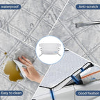 Thickened Car Windshield Cover for Ice and Snow,Sunshade. All-Weather Windproof Frost Protector to Save Morning Scrape Time, Fits Large SUVs & Pickup Trucks (70.86"x42.5"/Silver)