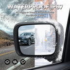 Left Driver Side Mirror Compatible with Jeep Renegade 2015 2016 2017 2018 2019 2020 2021 2022 2023 Door Rear View Mirrors Power Heated with Signal Light Prime Paintable (7 pins)