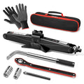 2 Ton Jack Kit Scissor Jack for Car, Tire Jack Tool Kit Universal Emergency Kit with Lug Wrench, Tire Changing Kit Portable Ideal for SUV and Auto,TOOLS-00777