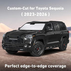 Windshield Sunshade Compatible for Toyota Sequoia 2023-2024 2025 2026, Sun Visor for Front Windshield & Window Sun Shade Cover, UV Heat Blocker & Protector, Car Accessories