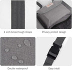 Car Trunk Organizer, LARGE CAPACITY(43 x 19 in) Car Storage Bag with 8 Pockets, 7X Upgraded Trunk Storage Organizer for Car, SUV, Truck, MPV