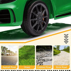 12V Ride on Car, Licensed Mercedes Benz AMG GTR Battery Powered Electric Vehicle, w/Parent Remote, Wider Seat, LED Lights, Openable Doors, MP3 Player, Smooth Start, 3 Speeds - Green
