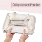 Mr. Pen- Baby Diaper Caddy Organizer, Patterned Gray | Nursery Storage Bin and Car Organizer for Diapers and Baby Wipes