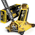 Low Profile Floor Jack with Dual Pumps Quickly Lift Hydraulic Car Jack with Pad, 4 Ton (8,800 lb) Capacity