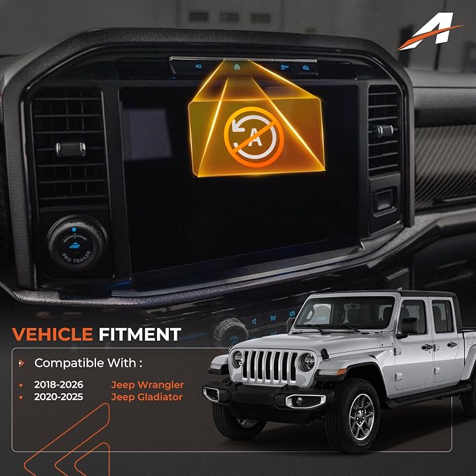 Auto Start Stop Eliminator Compatible with Jeep Wrangler 2018-2026,Gladiator 2020-2025 Accessories, Plug and Play Easy Install Autostop Eliminator