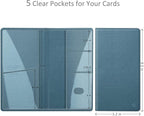 Car Registration and Insurance Card Holder, Vehicle Glove Box Card Organizer Wallet Automobile Accessories for License