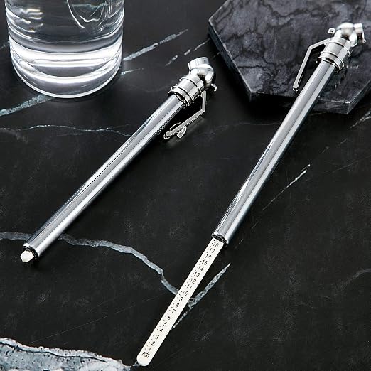 2 Pieces 1-20 PSI Low Pressure Tire Gauges Pencil Tire Gauges for Reverse Osmosis Tank, Garden Tractors, Golf Carts, ATV, Sports Equipment