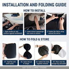 for Mazda 3 Sun Shade Windshield Cover - Custom Fit Mazda 3 Accessories 2014-2024 2025 2026 Sunshade Foldable UV Protection & Heat Shield Sun Visor Accessories