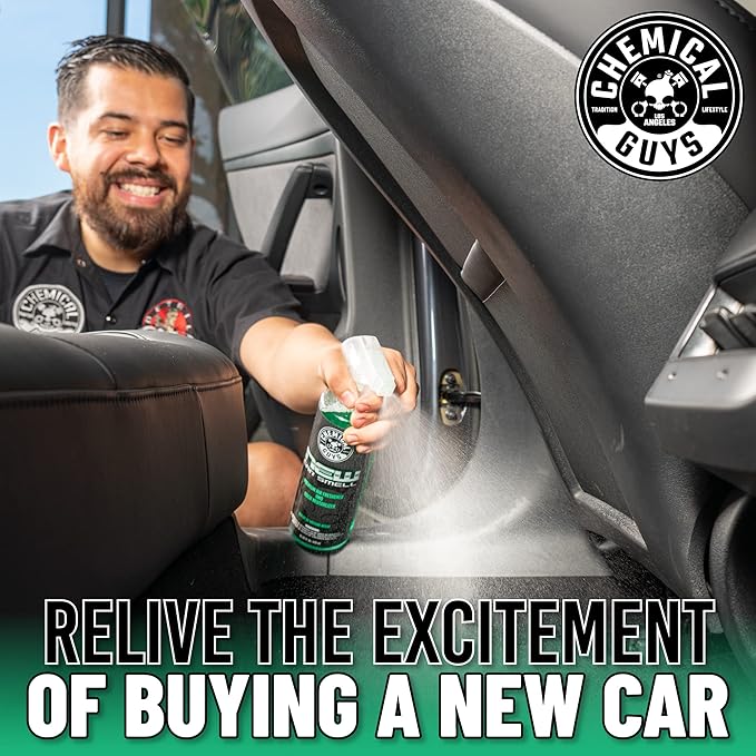 Keep Your Car New Kit, Ideal for Cleaning and Detailing. Includes New Car Scented VRP, Total Interior, Air Freshener, and 3 Detailing Towels - 6 Piece Kit